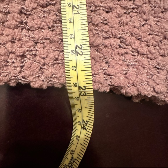 Altar’d State Mocha Mousse Brown Off Shoulder Sweater-S Cozy Cottagecore Relaxed - Picture 8 of 9